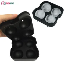 Потрясающий безопасный силиконовый Сферический круглый поднос для торта, льда, для приготовления пищи, вечерние, для бара, кухни, легко сделай сам, дома, De Gelo