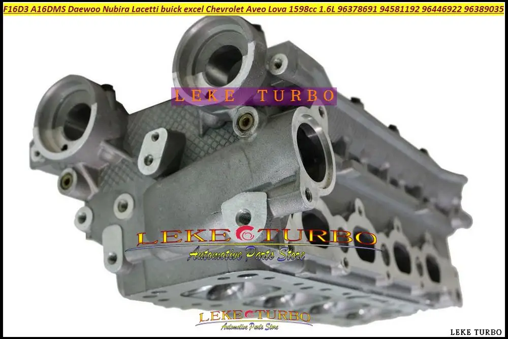 F16D3 A16DMS Cylinder Head For buick excel For Chevrolet Aveo Lova 1598cc 1.6L DOHC 16v 96378691 94581192 96446922 96389035  (7)