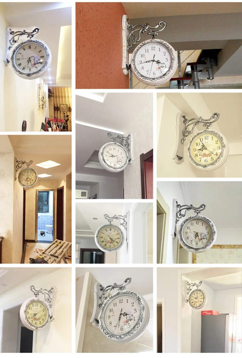 Vintage Wall Clock Wall Clock Digital Electronic Desk Clock Big Clock Secret Stash Wall Clock Kitchen Nixie Clock Watch Home Home  (15)