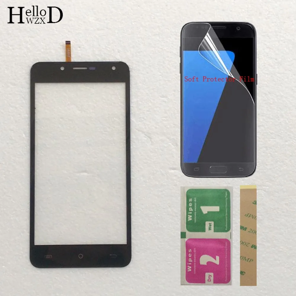 

Mobile Touch Screen For Cherry Mobile Flare P1 TouchScreen Front Glass Digitizer Panel Lens Sensor Free Protector Film