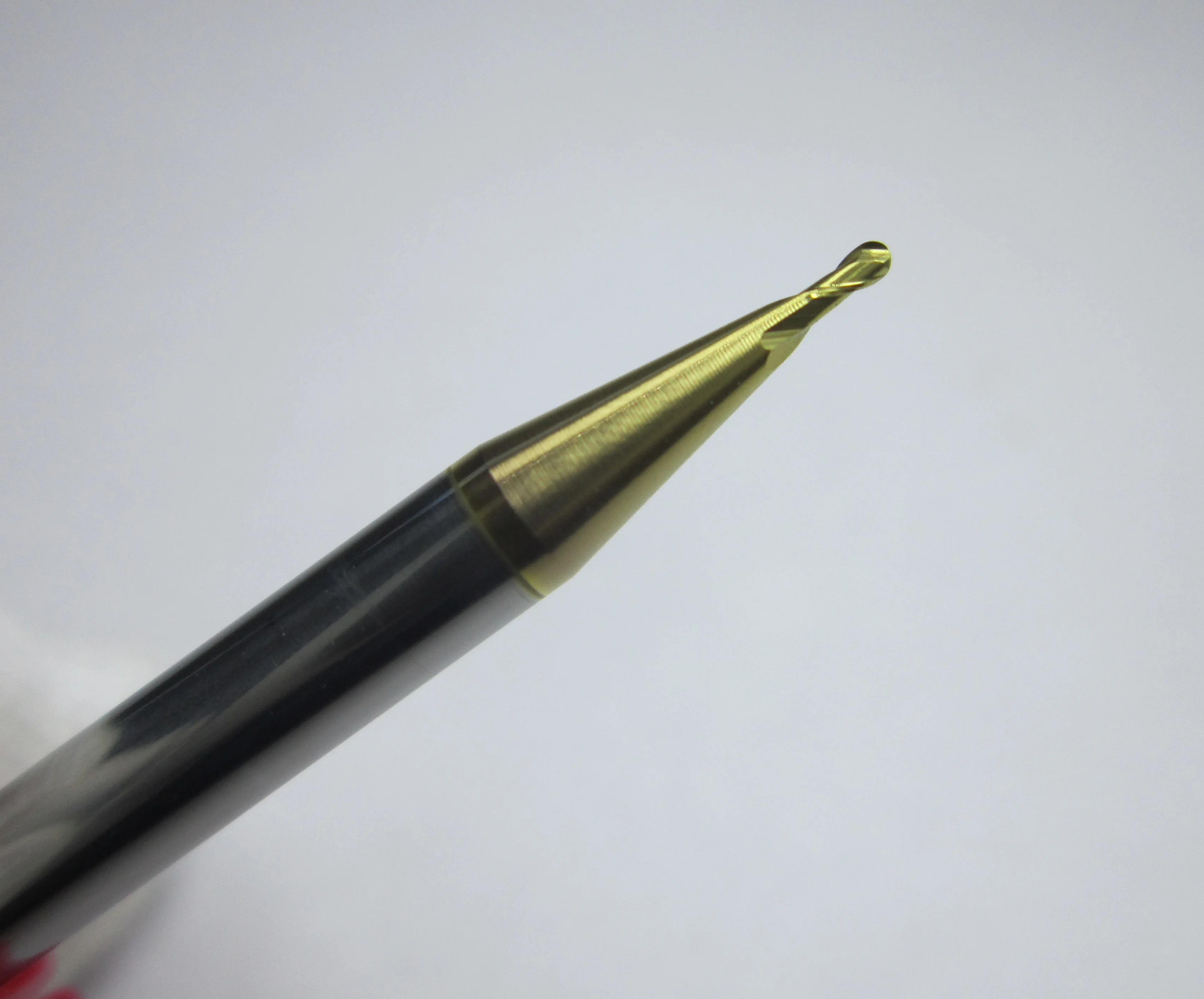 

1PC Ø 1mm R0.5 Carbide ball nose end mills CNC machine sphere milling cutter bit metalworking finishing L=50mm HRC45 HRC58 HRC62