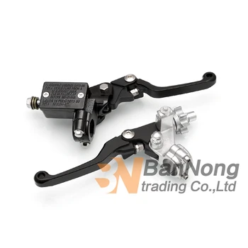 

Free shipping 7/8"22mm Clutch lever mirror seat Hydraulic brake Master Cylinder For Kawasaki KX250F 05-12/ KX450F 05-08