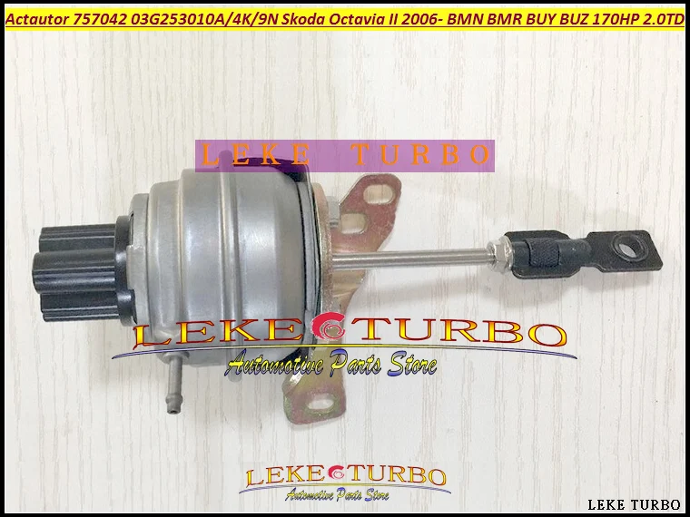 Turbo Electric Actautor 757042 03G253010A 03G253014K 03G253019N For Skoda Octavia II 2006- BMN BMR BUY BUZ 170HP 125Kw 2.0L TDI (1)