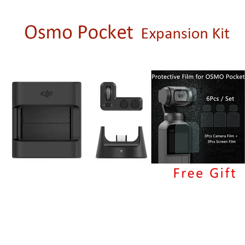 

Original Osmo Pocket Expansion Kit Controller Wheel Wireless Module Accessory Mount for DJI OSMO Pocket Accessories Pre-sale