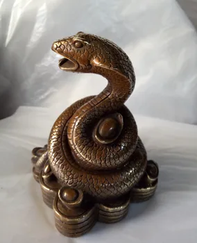

China Folk sculpture decoration collection snake sculpture collection handicraft