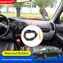 Автостайлинг анти-звуконепроницаемые не пропускающие шума Пылезащитная Приборная панель автомобиля Лобовое стекло уплотнительные полосы аксессуары для Mitsubishi Lancer 2011