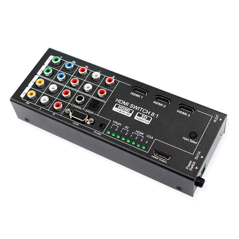 multi function hdmi switch ZX-M001 side 3-800