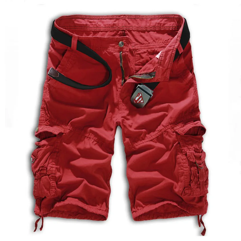 Cheap Spring and summer men's shorts, camouflage shorts men's shorts casual pants cotton plus size