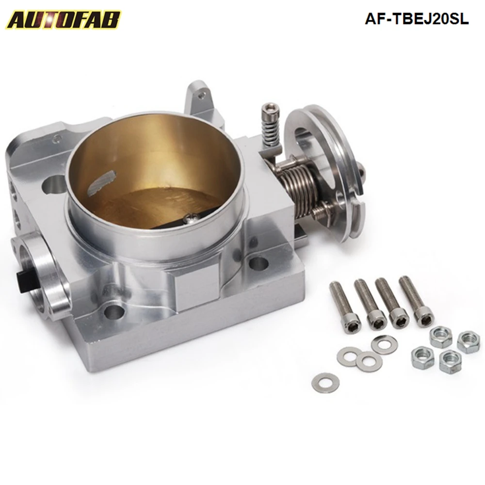 For SUBARU WRX STI EJ20 EJ25 02-05 GDB 70mm Aluminum Turbo Throttle Body AF-TBEJ20SL