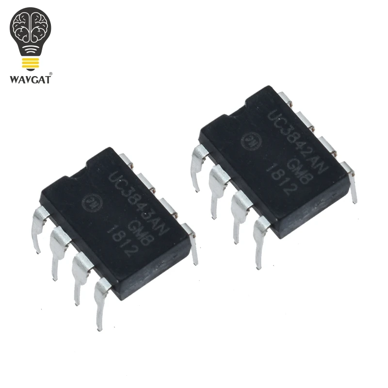 10 шт. UC3842AN UC3843AN DIP8 UC3842 UC3843 DIP 3842AN 8 UC3842A UC3843A UC3843B PWM контроллер модуляции чип