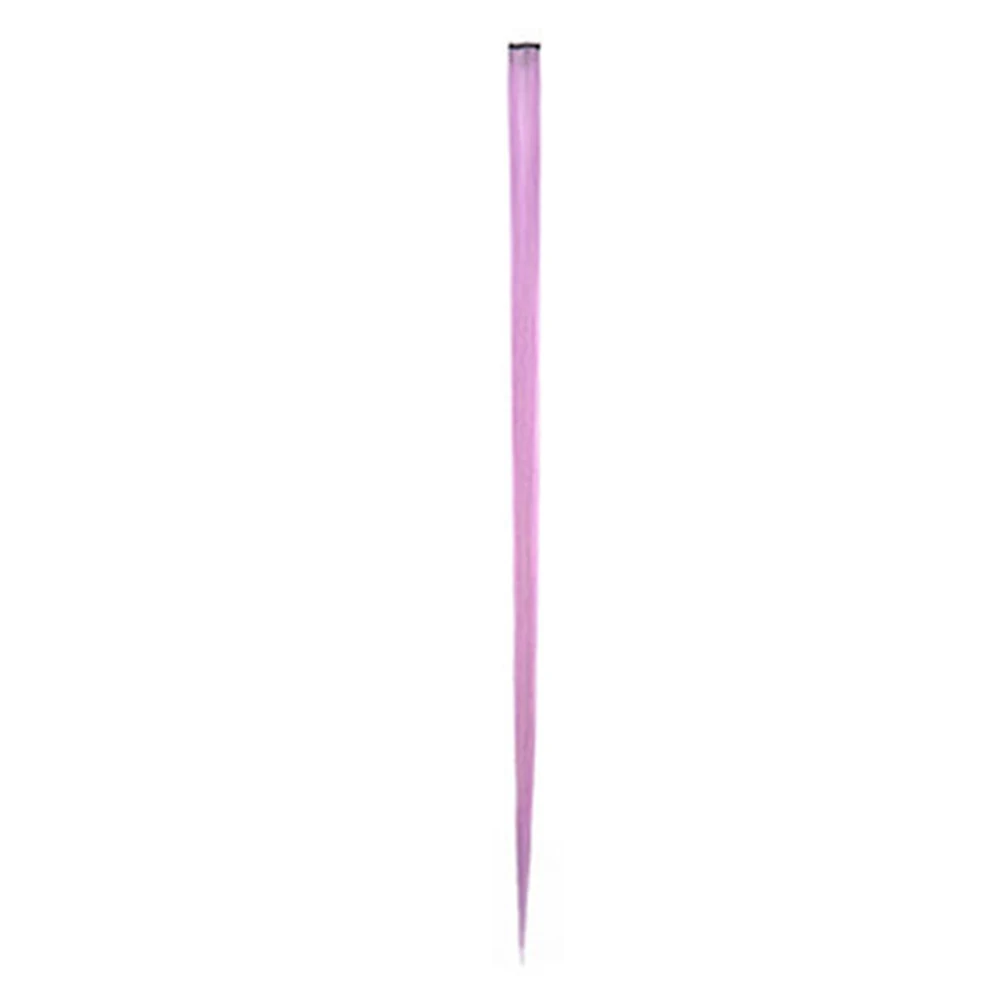 

Long DIY Accessories Clip In Styling Straight Hairpiece Roller One Piece Hair Extensions Colored Weave Bundles Braider Bun