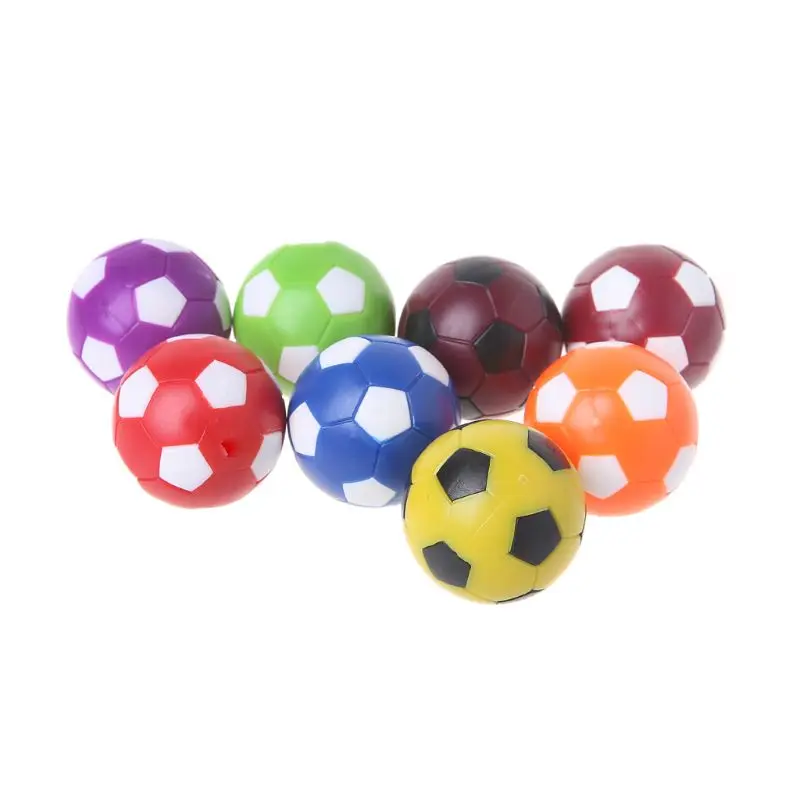 2 шт 36 мм настольный футбольный мяч Fussball Крытая игра Foosball части футбольной машины-случайный цвет