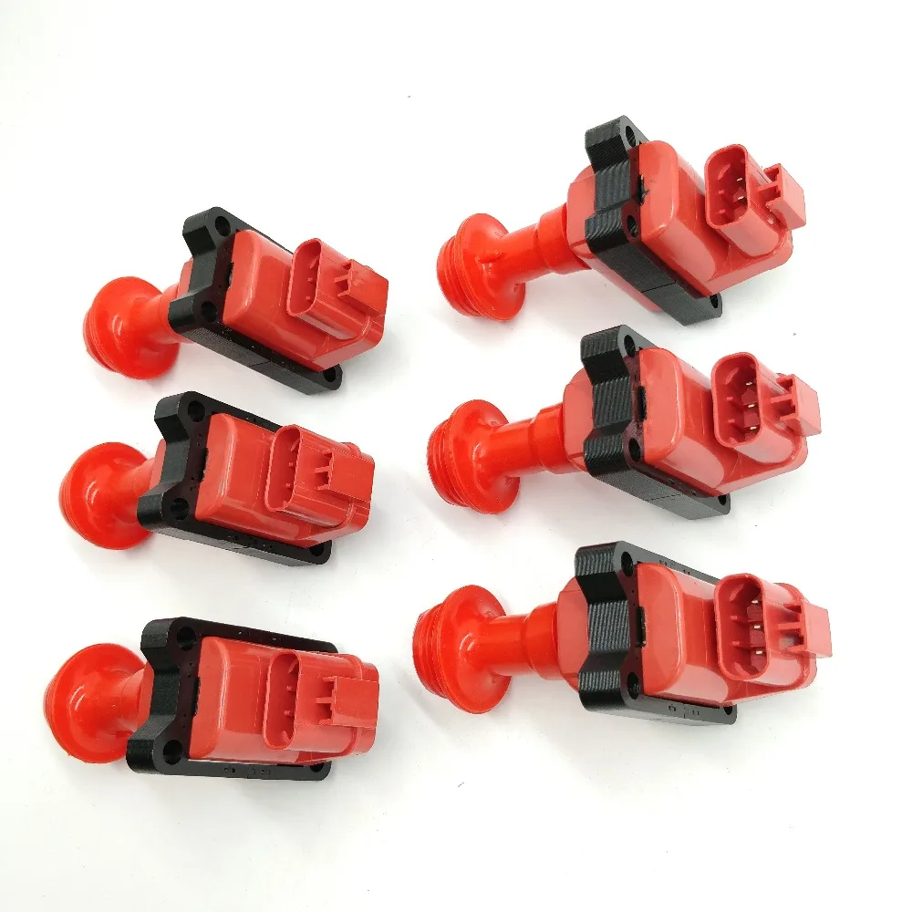 6 IGNITION COIL PACKS & SPARK PLUGS for R31 C33 A31 RB20DET LAUREL