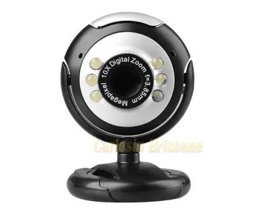 16MP USB камера с микрофоном 6 светодиодных ламп ночного видения для настольного ПК