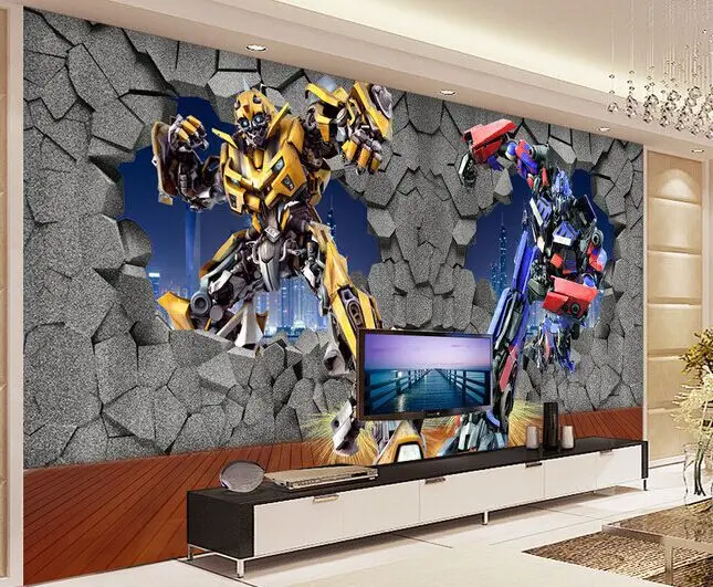 Wallpaper Dinding Gambar Robot