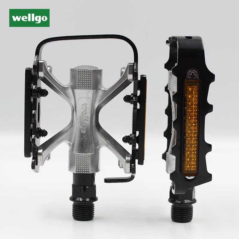 

bicycle pedal Wellgo M255 Rolamento Ultra Leve Ultralight road Mountain Bike Pedal Bicycle Pedal
