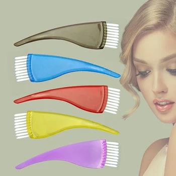 

3pcs/set Salon Hair Color Mixing Comb with White Brush Plastic Tint Dye Coloring Perm Hairstyle Barber Hairdressing Tool UN942