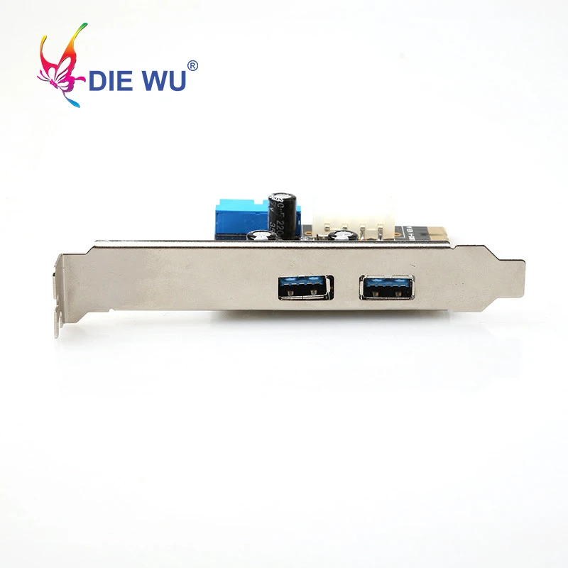 Карта расширения USB 3.0 PCI E 2 порта 3 0|Платы расширения| |