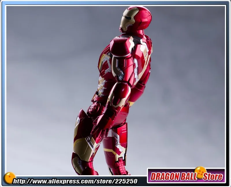 Оригинальная фигурка BANDAI Tamashii нация СВЧ/S. H. Figuarts-Железный человек MK43/Mark 43