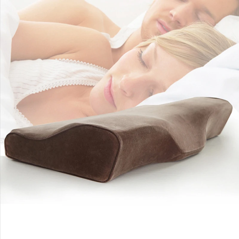 

QJH high quality space memory pillow fiber slow rebound foam travel pillow cervical health pillow snoring pillows