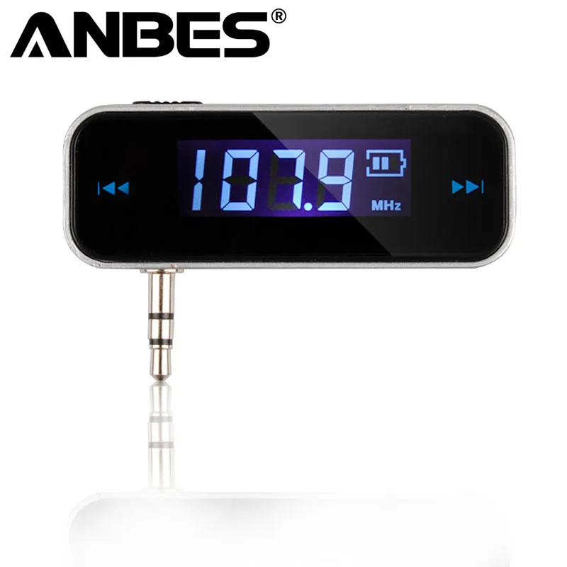 

Wireless Mini FM Transmitter Car MP3 Player LCD Display 3.5mm In-car Music Audio Transmitter Modulator for Phones