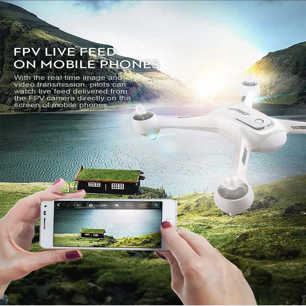 JJRC JJPRO X3 gps бесщеточный RC камеры Drone RTF Wi Fi FPV 1080P FULL HD/Headless режим/Indoor высота Удержание