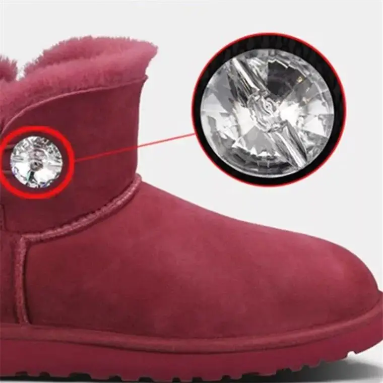 100pcs 10/12/15/18mm Acryl buttons 2 holes Imitation crystal diamond button Clothing accessories shoes Coat shirt spinning DIY 6