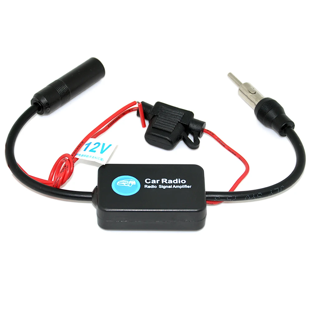 12V Car Radio Signal Amplifier Antenna Auto Antenna Booster For Car