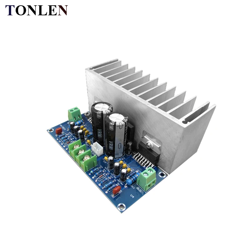 

TONLEN TDA7293 2.0 Channel Power Amplifier Board 100W*2 Digital Power Amplifier Board Pure Final Stage AMP AC dual 12V-32V