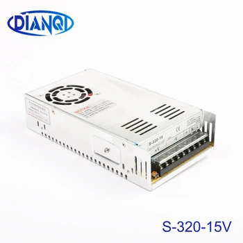 

DIANQI High Quality Power Supply 15V 320W 20A AC to DC Power Supply AC DC Converter S-320-15