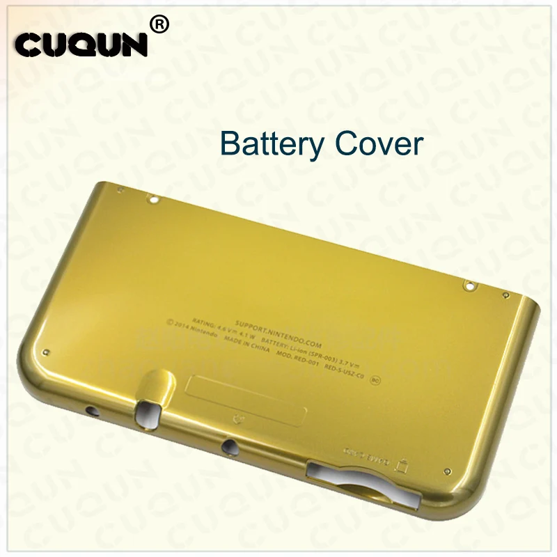 

Original US Version Gold Color Battery Cover For new 3DS XL Housing Replacement Back Cover Case For new 3DS XL Shell