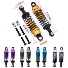2 pièces en aluminium amortisseur pour WLtoys 1/18 RC modèle voiture mise à niveau pièces A949-55 remplacement télécommande A959 A969 A979 K929