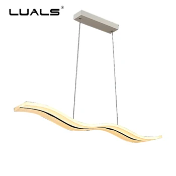 

Modern Pendant Lights Led Suspension Luminaire Simple Arc Acrylic Pendant Light Fashion Lamp Fixtures Indoor Art Deco Lighting