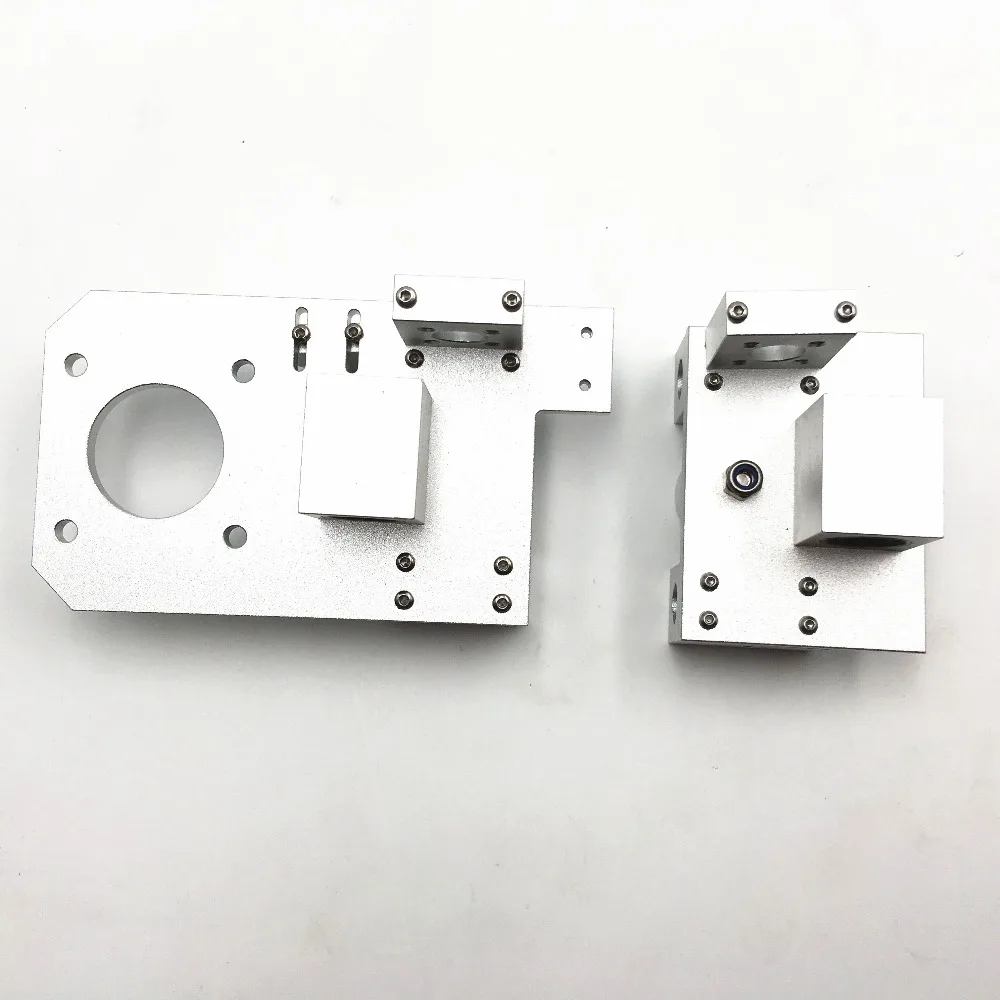 Funssor Reprap Prusa i3 all metal X end idler +X end motor for DIY Prusa 3D printer Silver Color цена Funssor Reprap Prusa i3 all metal X end idler +X end motor for DIY Prusa 3D printer Silver Color цены онлайн