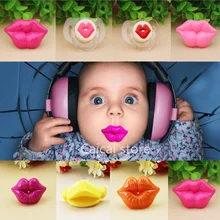 Silicone Funny Nipple Dummy Baby Soother Joke Prank Toddler Pacy Orthodontic Nipples Teether Baby Pacifier Christmas Gift
