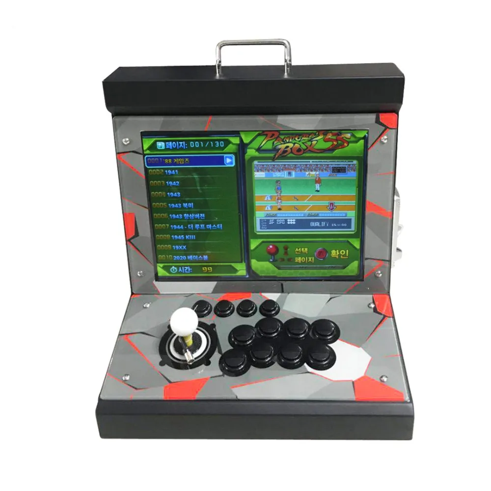 Мини Игровой Автомат аркадная видеоигра консоль 1299/1388 в 1 5s/6s для игрока экран 15
