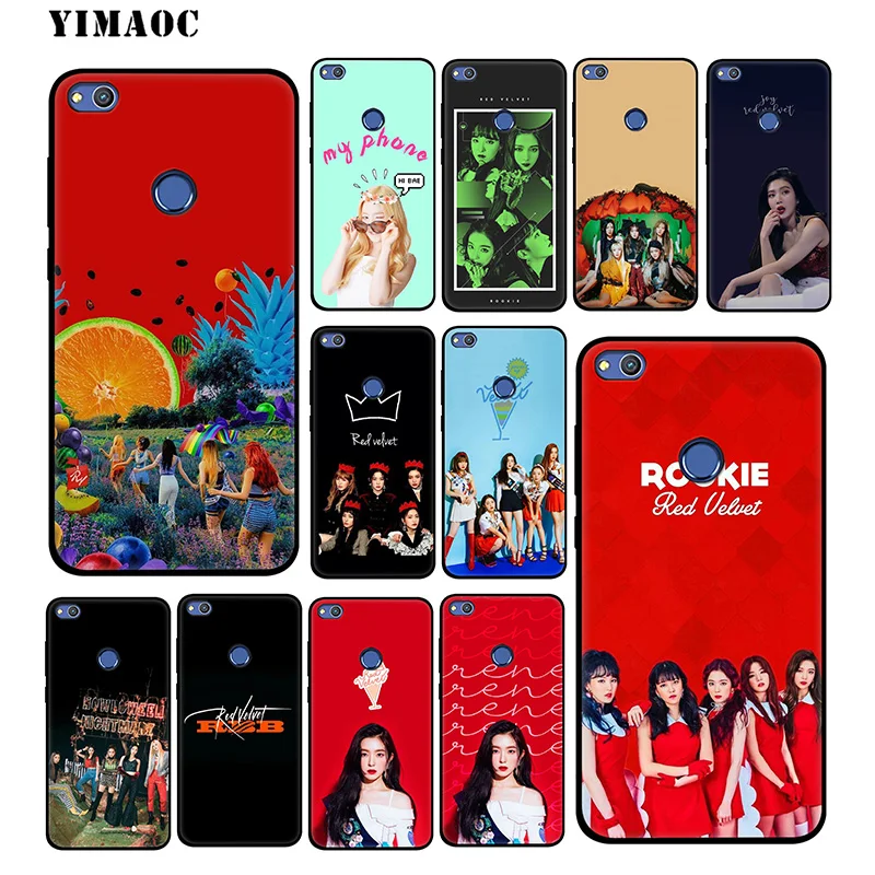YIMAOC Red Velvet RedVelvet Soft Case for Huawei Honor View 20 10 8X 8 8C 6A 7A 7X 7C Lite Pro Y9 Y7 Y6 Prime 2018 2017 |