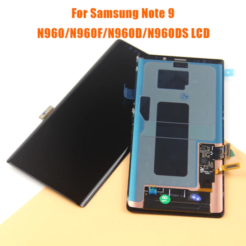 

For Samsung Galaxy Note 9 N960 LCD Display Touch Screen Digitizer Assembly 6.4" For Samsung N960F N960D N960DS lcd 100% Tested
