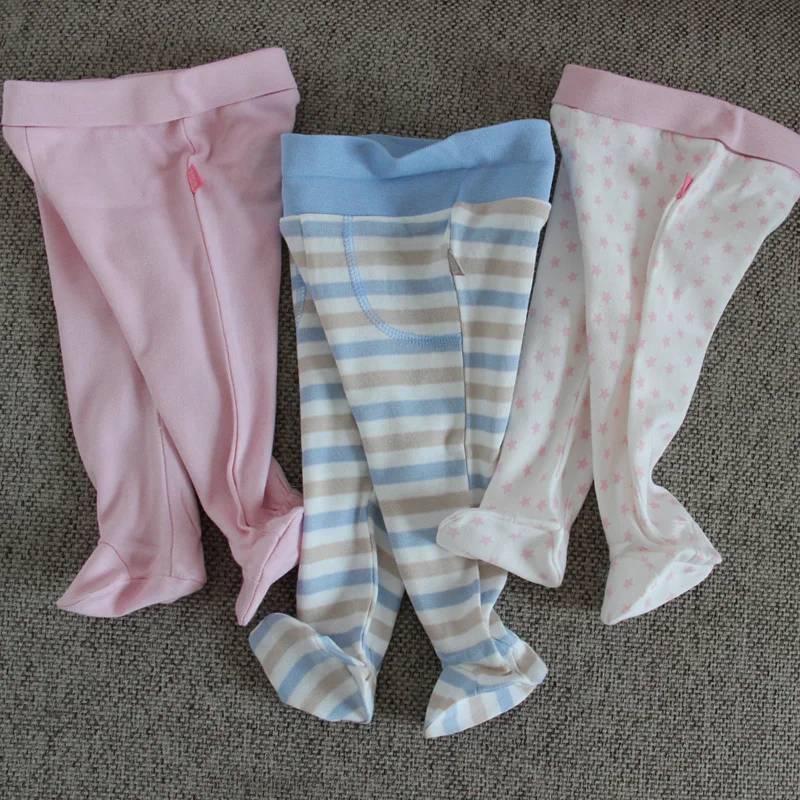 Штаны для малышей из хлопка; детские леггинсы; детская одежда; колготки для новорожденных; Штаны для мальчиков и девочек; эластичные весенние брюки для малышей