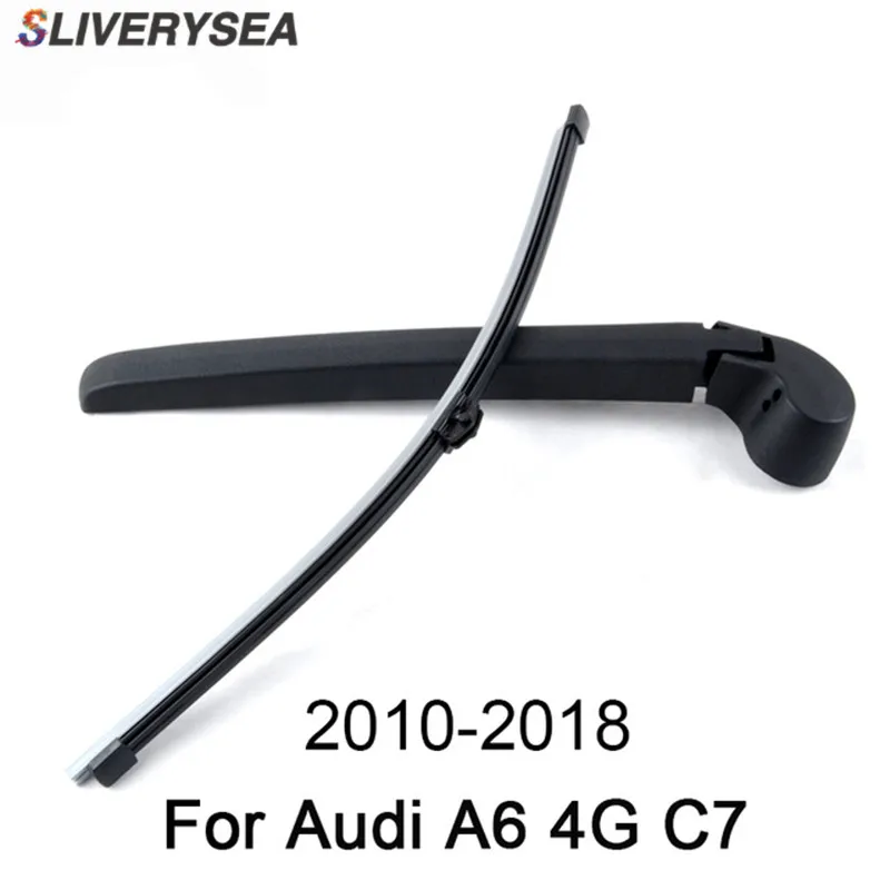 SLIVERYSEA 16'' Rear Wiper Arm And Blade For Audi A6 4G C7 2010 2018