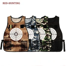 Жилет для охоты для пейнтбола, тактический жилет, детское игрушечное ружье, куртка с зажимом, пенопластовый пулевидный держатель, подарки для мальчиков