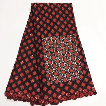 

Afrikaanse Kant Stof Melk zijdeachtig Kant Stoffen Hoge Kwaliteit netto Kant Borduurwerk Franse Tulle Lace Stof Voor Wedding