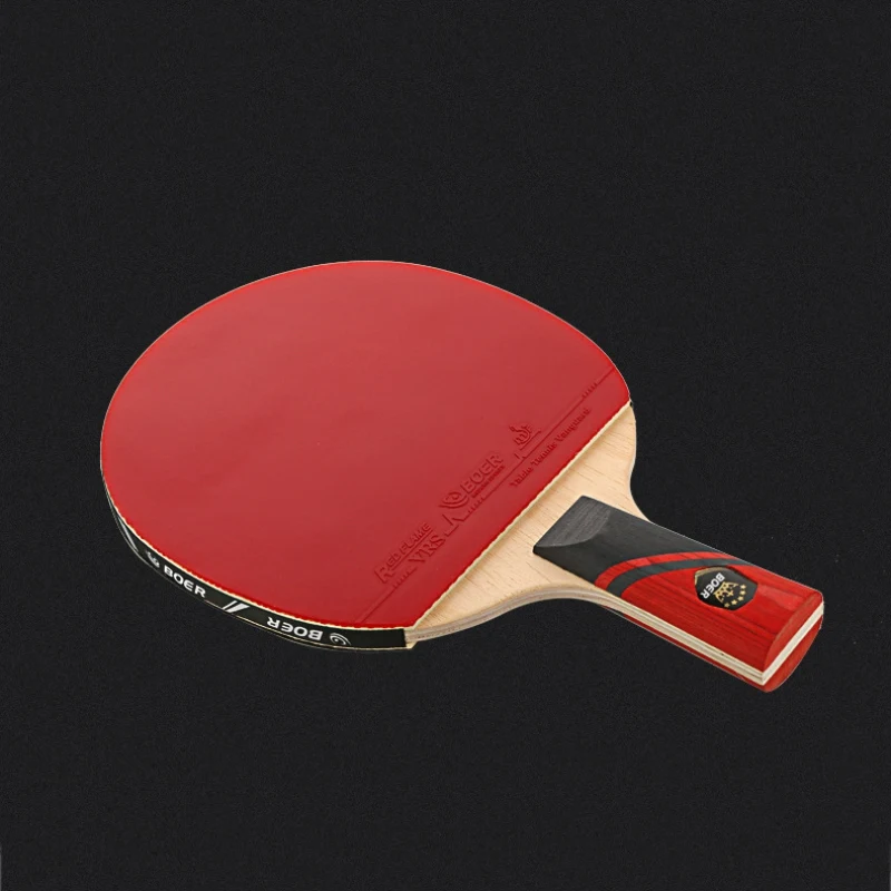 BOER 3STARS Ayous Table Tennis Racket Lightweight Powerful Ping Pong Paddle Bat Grip Table Tennis Training with bag