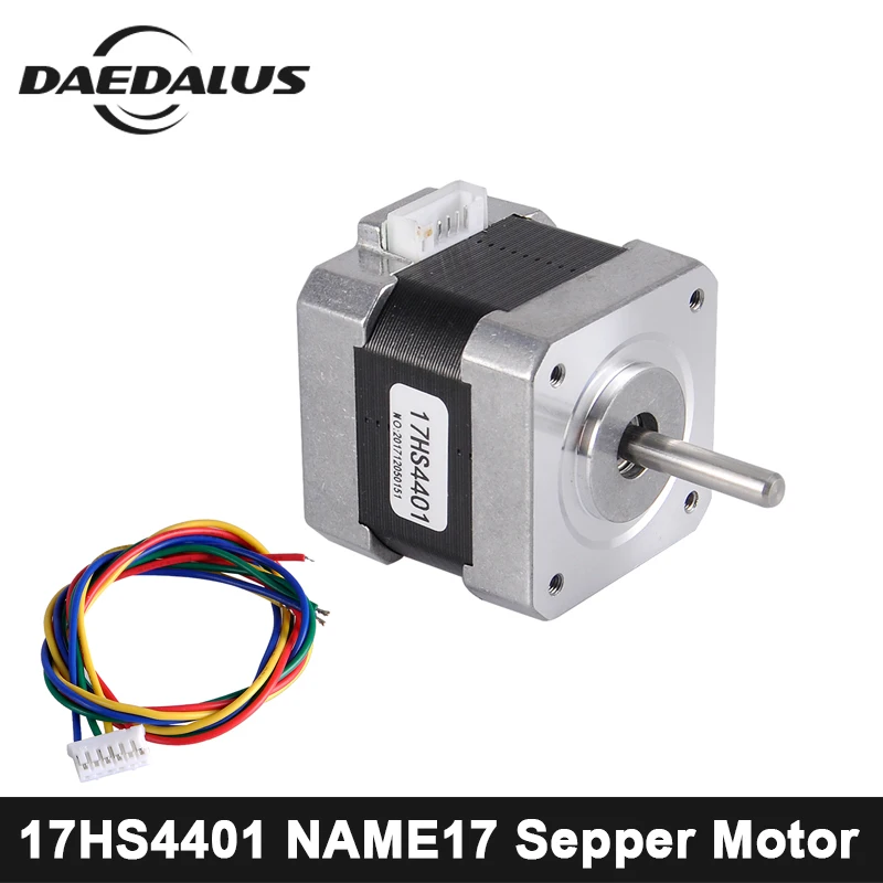 

1 pcs Nema17 17HS4401 Stepper Motor Hybrid Nema17 Stepper Motor 2 Phase Motor 1.7A For CNC 3D Printer Milling Tools