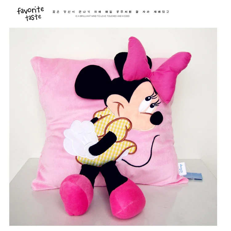 minnie mouse plush pillow