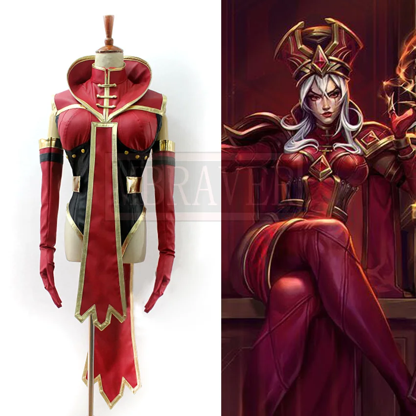 Game Sally Whitemane Christmas Party Halloween Uniform Outfit Cosplay Costume Customize Any Size