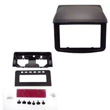 Top Double 2 Din font b Car b font Surround Panel fascia for Mitsubishi Pajero Sport