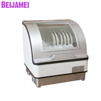 Cheap Dish Washer Household Fully Automatic Intelligent Disinfection Sterilization Drying Small Desktop Machine Free Of Installation