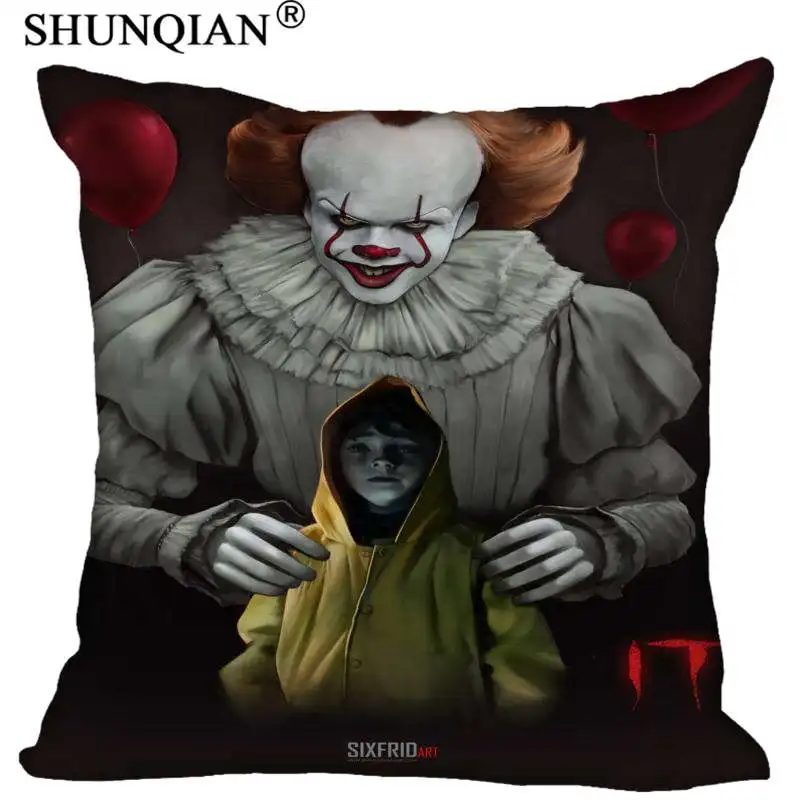 Новое поступление pennywise fan art чехол для подушки на молнии s на заказ Чехол для подушки большого размера на заказ Ваш образ подарок - Цвет: Pillowcase