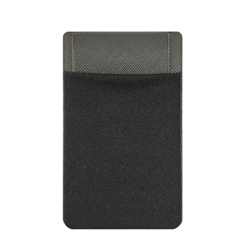 1Pcs Lycra Elastic Mobile Phone Wallet Credit ID Card Holder Sticker Case With Adhesive Sticker For iPhone Xiaomi Case Pocket